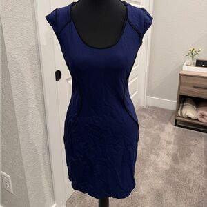 Express Deep Blue Mini Dress